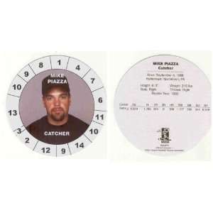  Cadaco All Star Baseball Game Card Disk Mike Piazza 