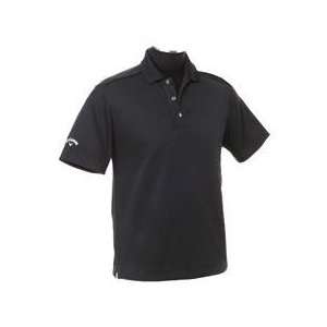 Callaway Golf Chev Personalized Polo   Large   Black Anthracite