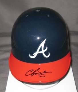 Chipper Jones Signed/Autographed Atlanta Braves Mini Helmet  