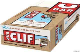 Clif Bar Original Coconut Chocolate Chip; Box of 12 722252165305 