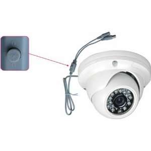   600 TV Lines IR 98 Feet Color Vandalproof IR Dome Camera Electronics