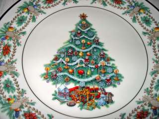 Lenox 1998 World Christmas Trees AMERICA Plate Orig Bx  