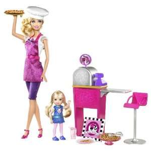  Barbie I Can Be Pizza Chef Doll and Playset Toys 