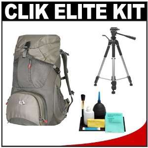 Camera Backpack Case + Tripod + Accessory Kit for Canon Rebel XSi, XS 