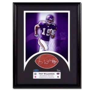  Troy Williamson Autographed Minnesota Vikings  Sweet Spot 