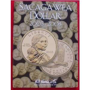   HARRIS SACAGAWEA DOLLAR 2005 2008 COIN FOLDER 2943 
