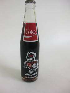 1983 Wolfpack NCAA Champions Coke bottle  