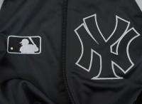 NY Yankees Therma Base Authentic Collection Black TRACK JACKET Mens 