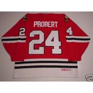   Probert Chicago Blackhawks Jersey Ccm Vintage Retro 