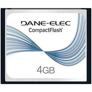 Dane Elec 4GB Compact Flash Memory Card DA CF 4096 R  