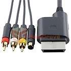 Video RCA AV Video Audio Composite Cable Output for Xbox 360 TV Slim