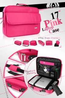 Surelaptop Hot Pink Laptop Case Notebook Bag 17 16 15  