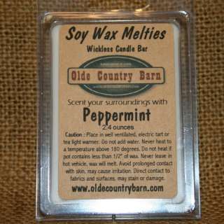Each one of our handmade breakaway soy wax melties are 2.4 ounces of 