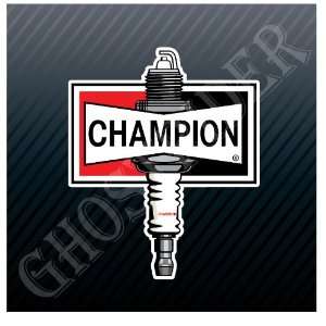  Champion Spark Plugs Racing Hot Rod Trucks Sticker Decal 