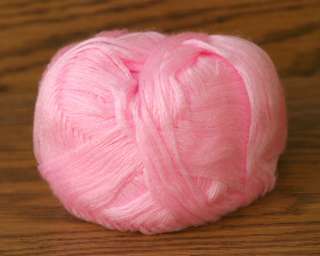 Pink Cotton Yarn 1 oz / 35 g  