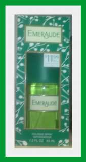 Emeraude Cologne perfume spray 1.5 oz NIB by Coty NICE  