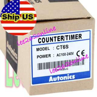 T1 AUTONICS Preset Electronic Counter CT6S New In Box   