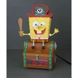  Spongebob Treasure Chest Clock Radio