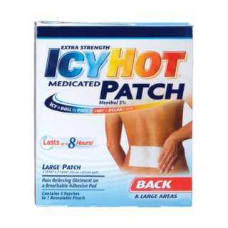 Icy Hot Extra Strength Back Pain Relief Patches 5 pk. product details 