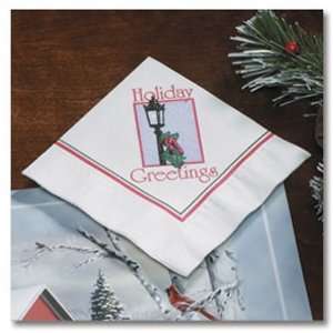  Country Christmas Paper Beverage Napkins 