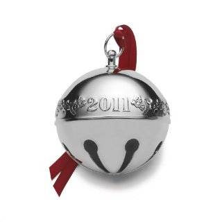 Wallace 2011 Silver Plated Sleigh Bell Ornament, 41st Edition
