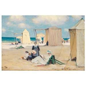  Beach At Dinard By Clarence Alphon Gagnon Highest Quality 