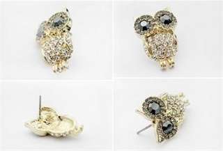 HOT SELL Personality cute owl earrings   