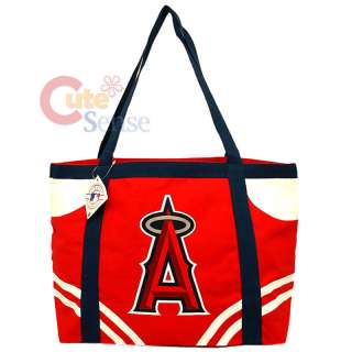 MLB Anaheim Angels Tote Bag Shoulder / Diaper Bag  20 Canvas  