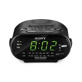 Sony ICF C318 Dream Machine™ AM/FM Clock Radio in Black by Sony