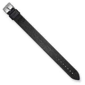  Moog Black Metallic Moire Fabric Watch Band Jewelry