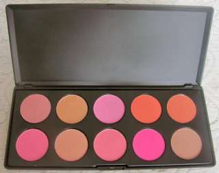 10 Colors Pro Makeup Cosmetic Blush Powder Palette New  