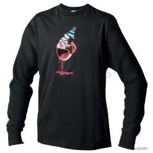 Surly Clown Long Sleeve Organic T Shirt Black; MD  Sports 