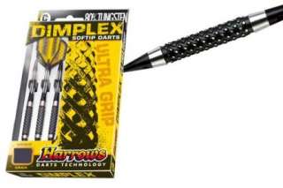 HARROWS DIMPLEX SOFT TIP DARTS 80%TUNGSTEN (Ultra Grip)  