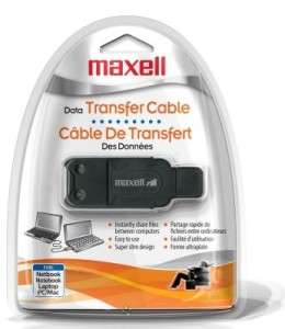 Maxell USB Data Transfer Cable 191035 File share between computers 