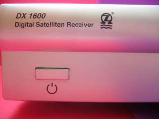 RECEPTOR ZEHNDER DX 1600 digital satelite DECO de SAT  