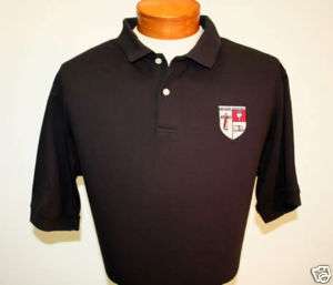 DEACON POLO SHIRT   Permanent Deacon Crest black Med.  