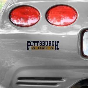  NCAA Pittsburgh Panthers Dad Car Decal