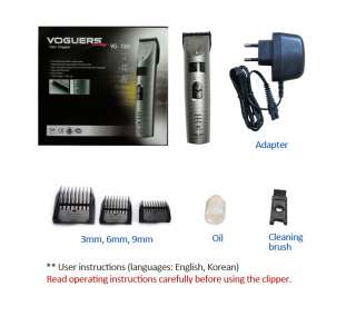 Hair Clipper Trimmer Hair cut Electric & Rechargeable 3 step New 