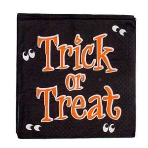  Halloween Trick or Treat Napkins (6 1/2 x 6 1/2)   20 