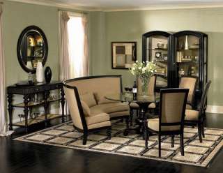 VENTURA   ROUND DINING ROOM TABLE CHAIRS SET FURNITURE  