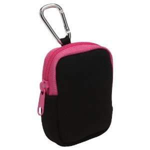  Pink TechWise camera carry case for Nikon Coolpix L21, L22 