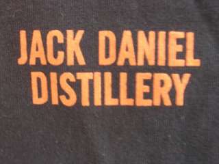 JACK DANIELS DISTILLERY BARBECUE HILL BLACK X LARGE T   SHIRT  