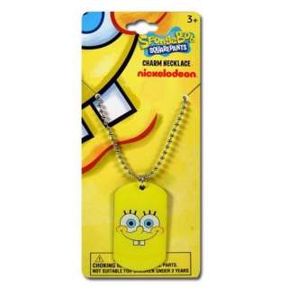   SquarePants Kids Adjustable Dog Tag Necklaces BIRTHDAY PARTY FAVORS