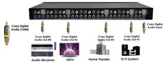   PDIF, DTS Digital Surround and Dolby Digital 5.1 digital