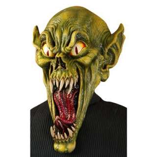 Mens Green Gremlin Monster Adult Mask.Opens in a new window