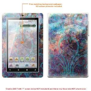   Skin skins Sticker for Creative ZiiO 7 Inch tablet case cover ZiiO7 66