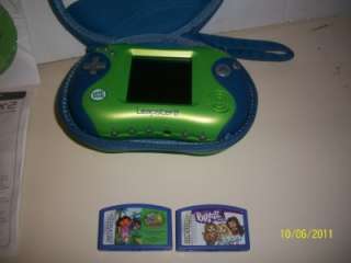   LEARNING GAME SYSTEM / DORA & BRATZ GAMES, CARRY CASE,100%  