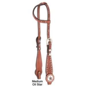  Royal King Crystal Floral Single Headstall Md Star Pet 