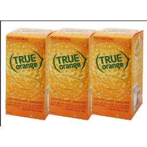 True Citrus 100% Natural Crystallized Orange Wedge 100 Ct Dispenser 