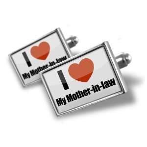  Cufflinks I Love My Mother in law   Hand Made Cuff Links 